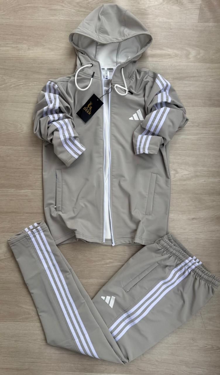 ترنج اديداس مبطن رمادي